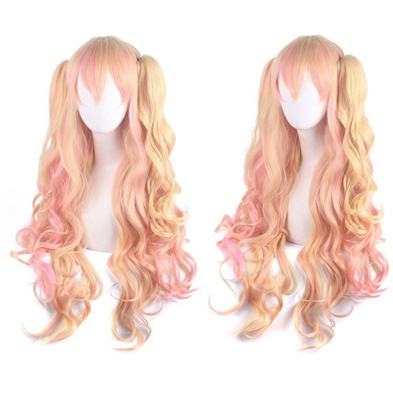 18 Colors Anime Lolita Double Tail Cute Cosplay Wigs - D - lemailwigs