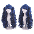 18 Colors Anime Lolita Double Tail Cute Cosplay Wigs - L - lemailwigs