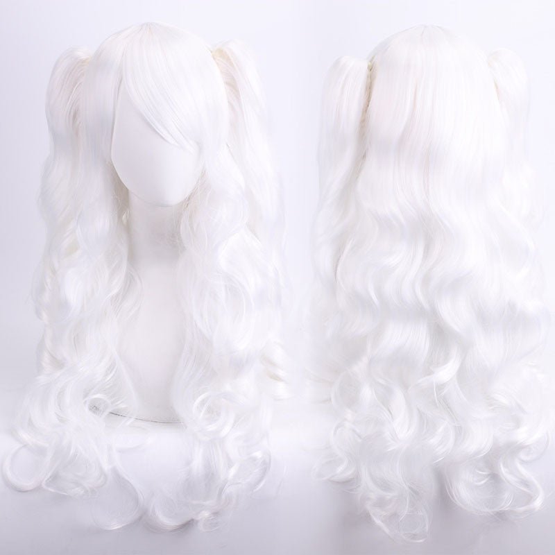 18 Colors Anime Lolita Double Tail Cute Cosplay Wigs - M - lemailwigs