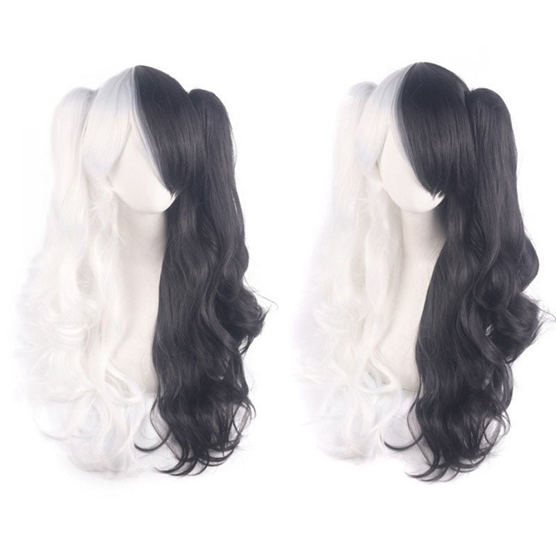 18 Colors Anime Lolita Double Tail Cute Cosplay Wigs - N - lemailwigs