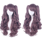 18 Colors Anime Lolita Double Tail Cute Cosplay Wigs - O - lemailwigs