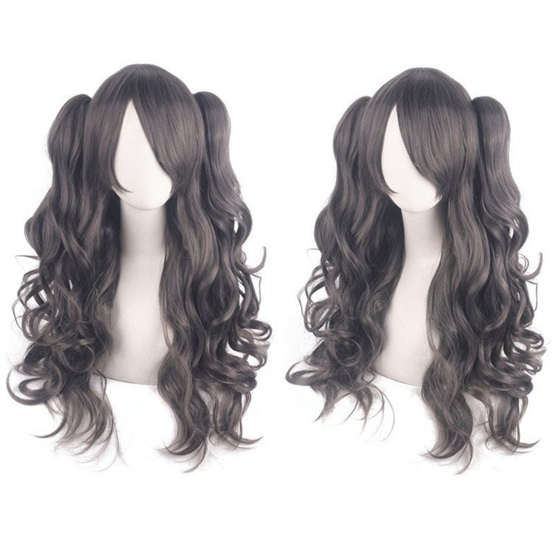 18 Colors Anime Lolita Double Tail Cute Cosplay Wigs - P - lemailwigs