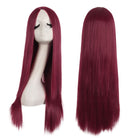 18 Colors Universal Anime 70cm Long Straight Cosplay Wigs - L - lemailwigs