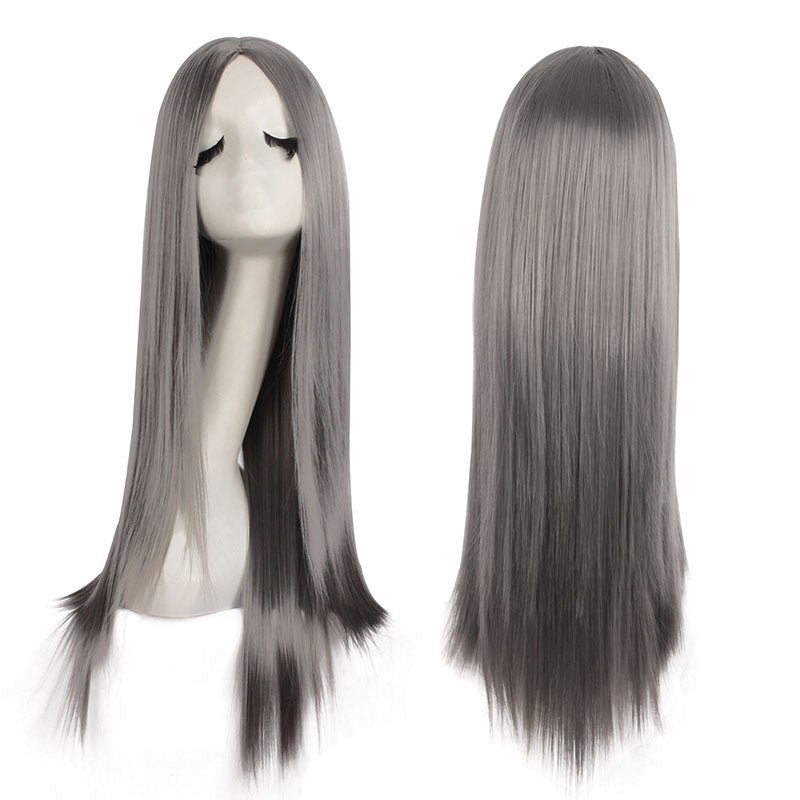 18 Colors Universal Anime 70cm Long Straight Cosplay Wigs - M - lemailwigs