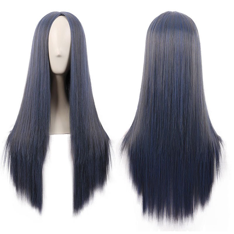 18 Colors Universal Anime 70cm Long Straight Cosplay Wigs - O - lemailwigs