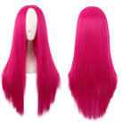 18 Colors Universal Anime 70cm Long Straight Cosplay Wigs - Q - lemailwigs