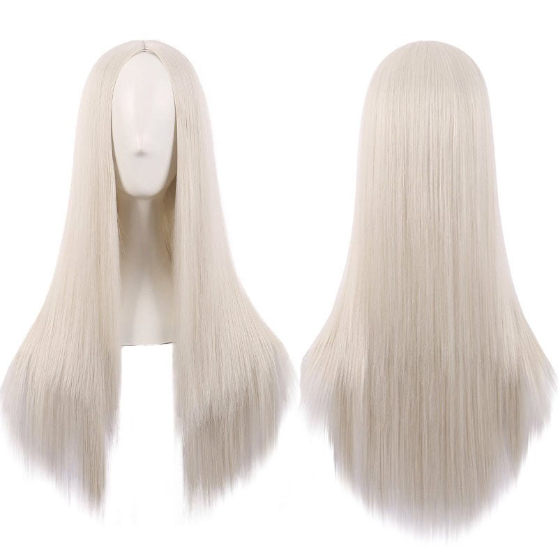 18 Colors Universal Anime 70cm Long Straight Cosplay Wigs - R - lemailwigs