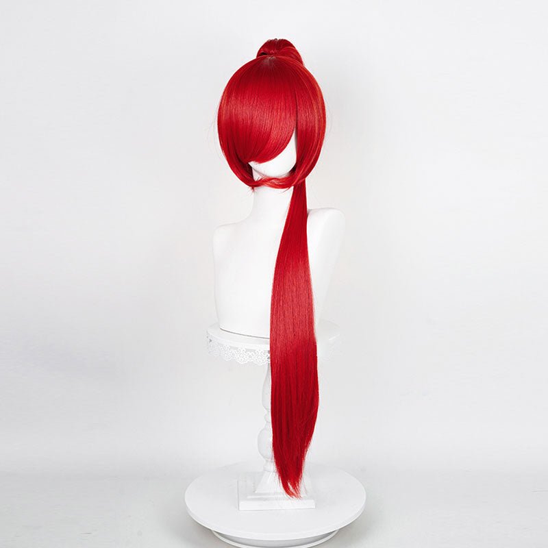 19 Colors 90CM Long Straight Cosplay Wigs - Q - lemailwigs