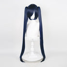 19 Colors 90CM Long Straight Double Ponytail Cosplay Wigs - B - lemailwigs