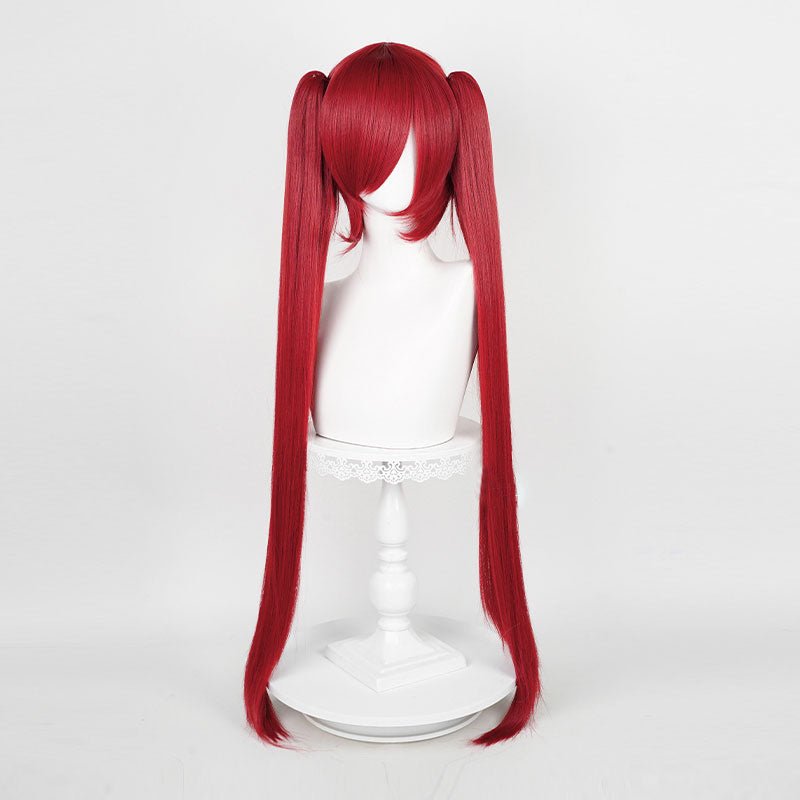 19 Colors 90CM Long Straight Double Ponytail Cosplay Wigs - G - lemailwigs