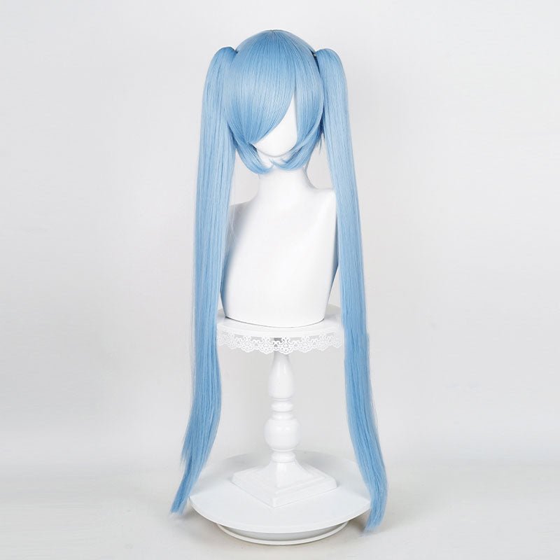 19 Colors 90CM Long Straight Double Ponytail Cosplay Wigs - M - lemailwigs