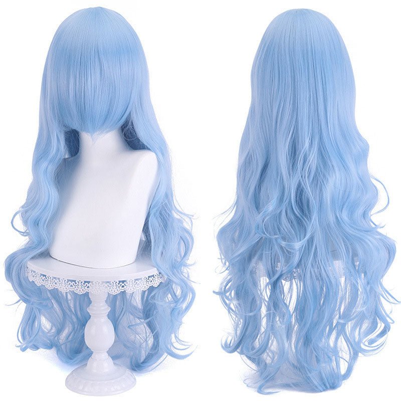 19 Colors Anime 80cm Long Curly High Quality Cosplay Wigs - lemailwigs