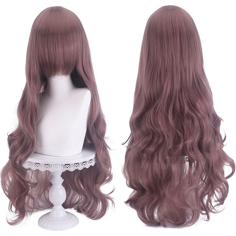 19 Colors Anime 80cm Long Curly High Quality Cosplay Wigs - lemailwigs
