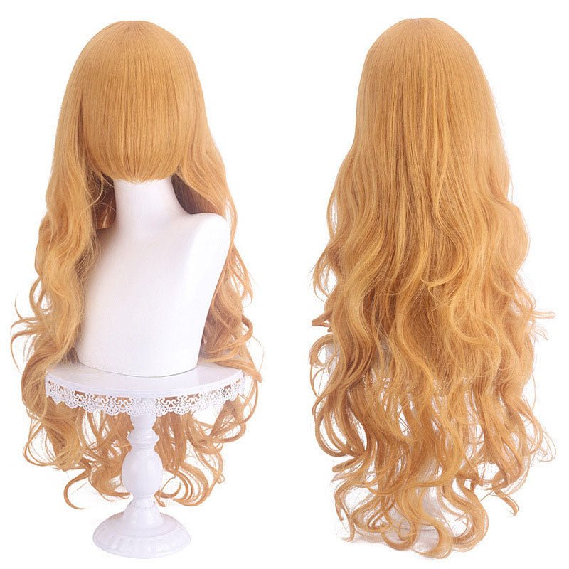 19 Colors Anime Long Curly High Quality Cosplay Wigs - D - lemailwigs