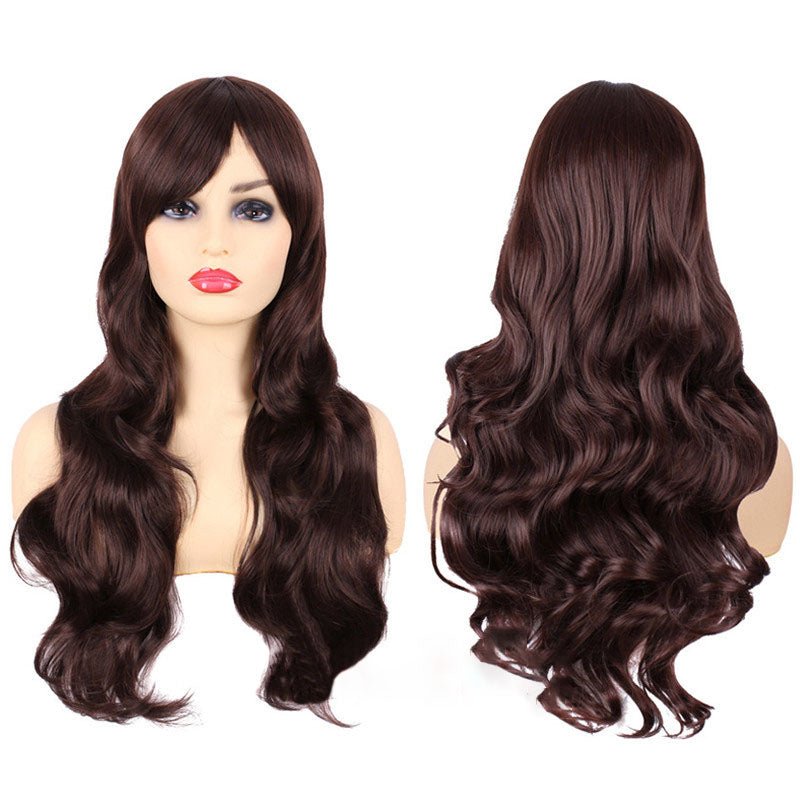 21 Colors Long Curly Anime Cosplay Wigs - F - lemailwigs