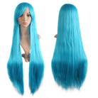 23 Colors 100 cm Long Straight Cosplay Wigs - A - lemailwigs