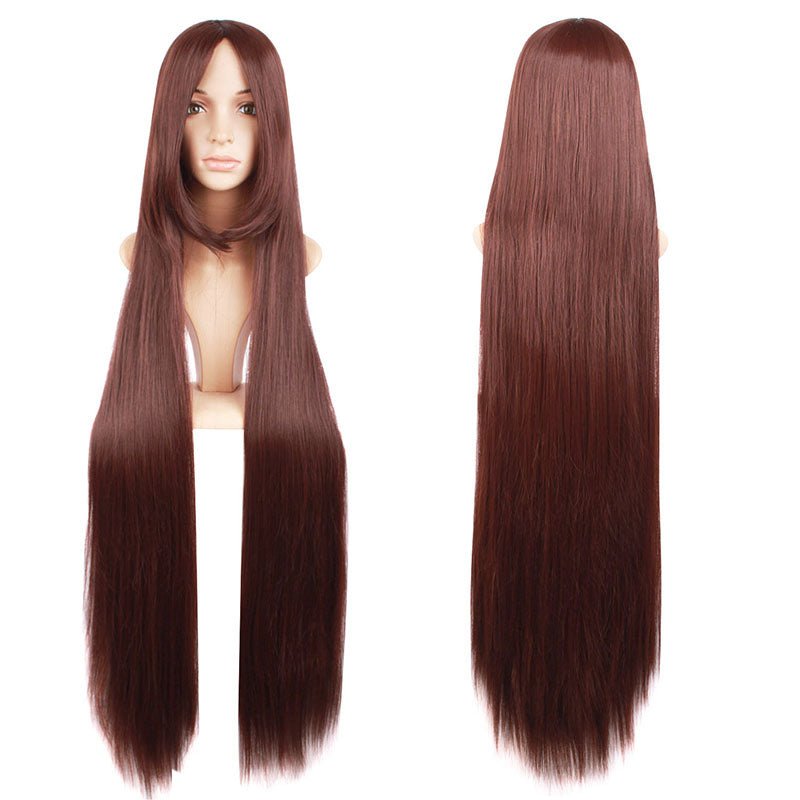 23 Colors 100 cm Long Straight Cosplay Wigs - F - lemailwigs