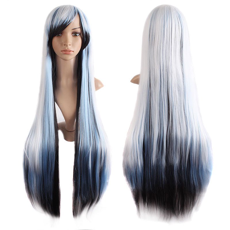 23 Colors 100 cm Long Straight Cosplay Wigs - O - lemailwigs