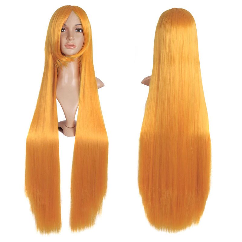 23 Colors 100 cm Long Straight Cosplay Wigs - P - lemailwigs