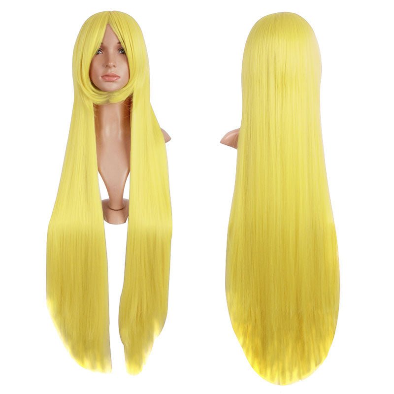 23 Colors 100 cm Long Straight Cosplay Wigs - Q - lemailwigs