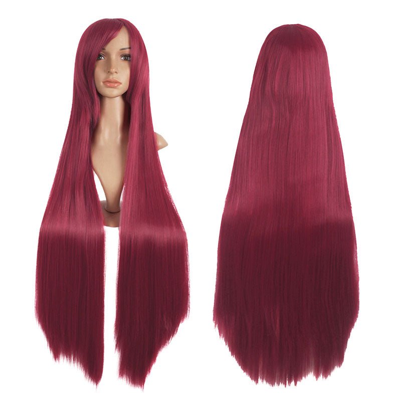 23 Colors 100 cm Long Straight Cosplay Wigs - W - lemailwigs