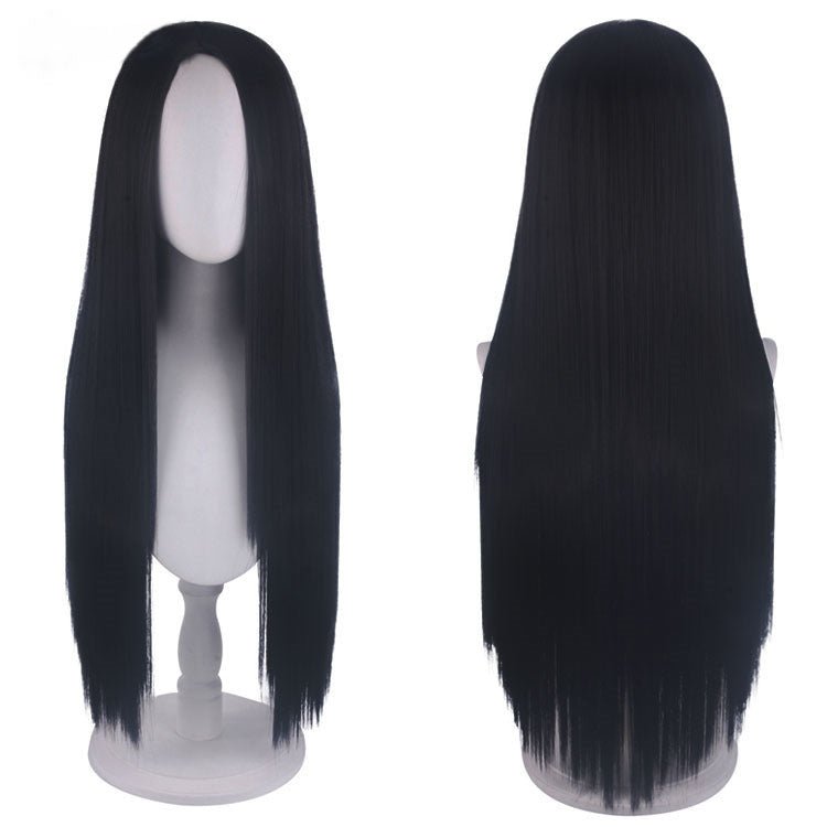 23 Colors 80cm Long Straight Middle Score Cosplay Wigs - D - lemailwigs