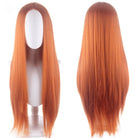 23 Colors 80cm Long Straight Middle Score Cosplay Wigs - G - lemailwigs