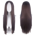 23 Colors 80cm Long Straight Middle Score Cosplay Wigs - K - lemailwigs
