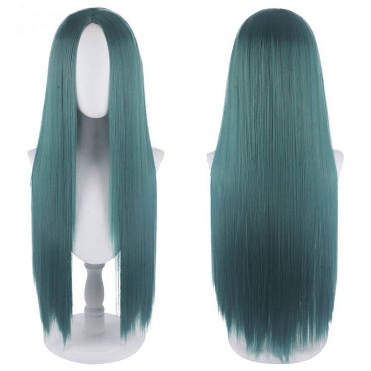 23 Colors 80cm Long Straight Middle Score Cosplay Wigs - W - lemailwigs