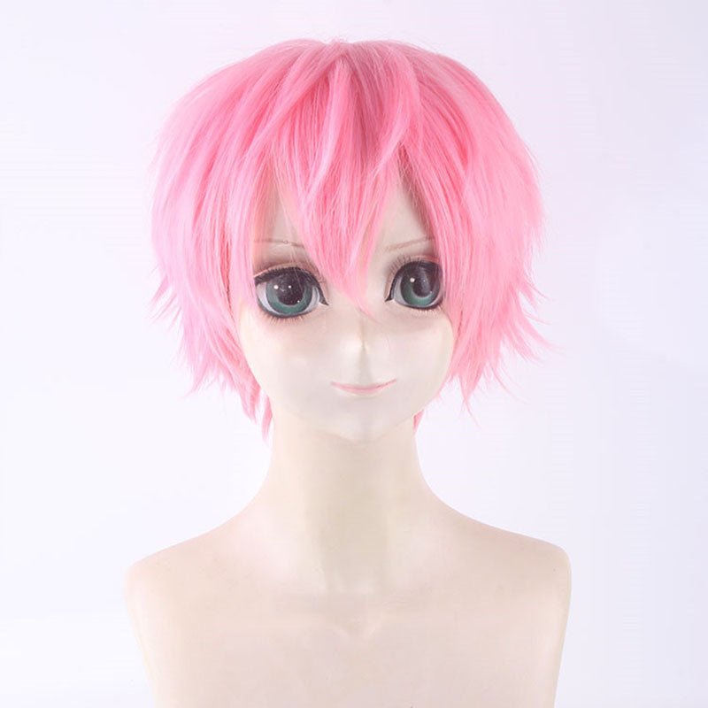 24 Colors 30cm Short Basic Cosplay Wigs - R - lemailwigs