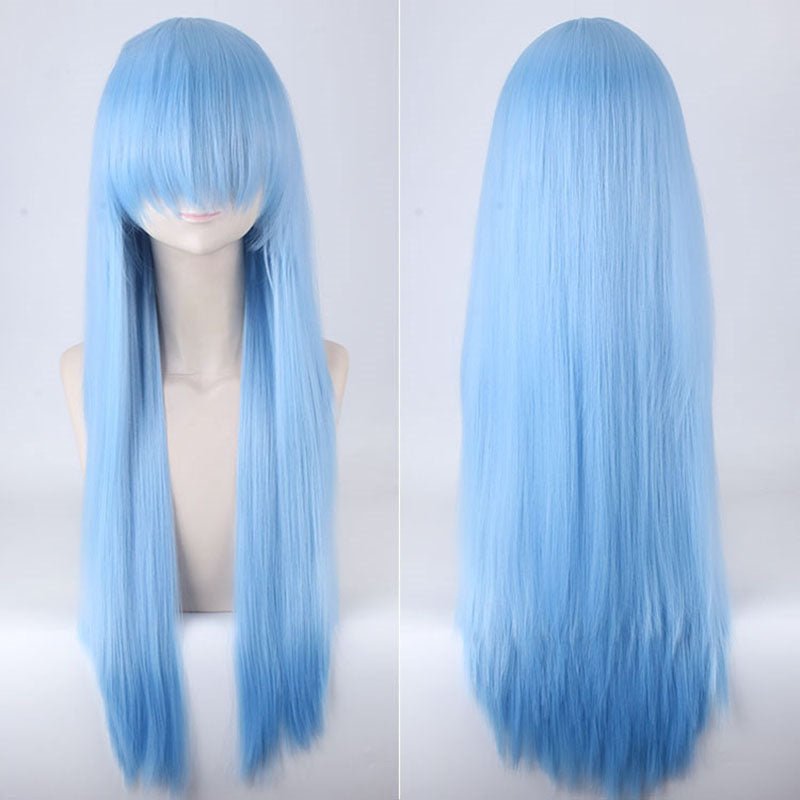 24 Colors 80cm Fashion Long Straight Cosplay Wigs - C - lemailwigs