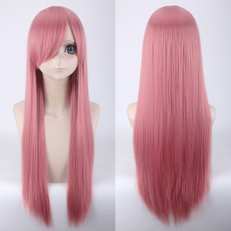 24 Colors 80cm Fashion Long Straight Cosplay Wigs - J - lemailwigs