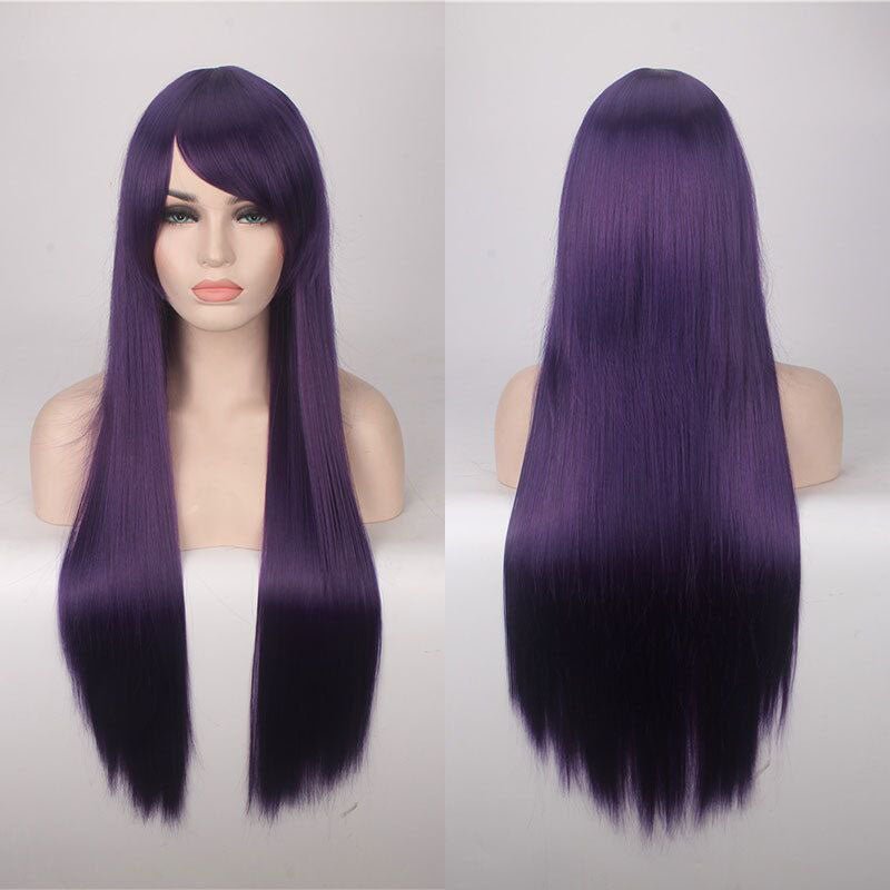 24 Colors 80cm Long Straight Cosplay Wigs - E - lemailwigs
