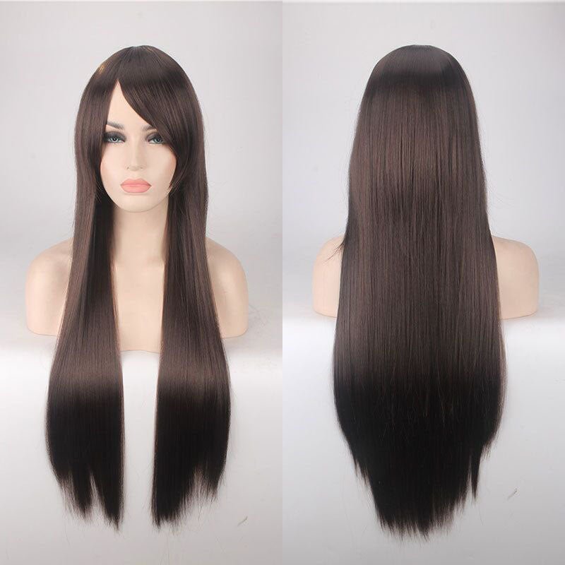 24 Colors 80cm Long Straight Cosplay Wigs - H - lemailwigs