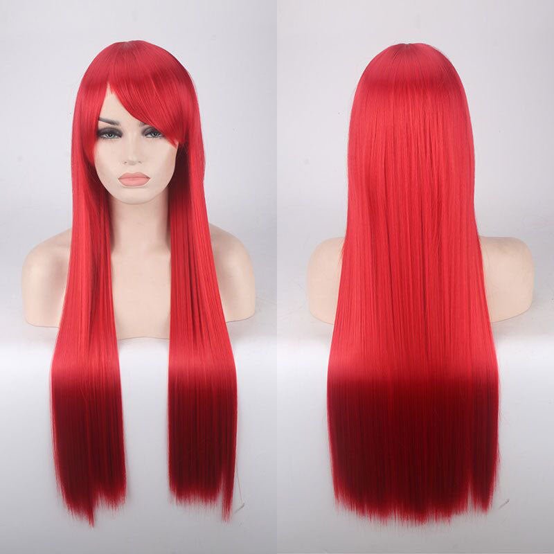 24 Colors 80cm Long Straight Cosplay Wigs - W - lemailwigs