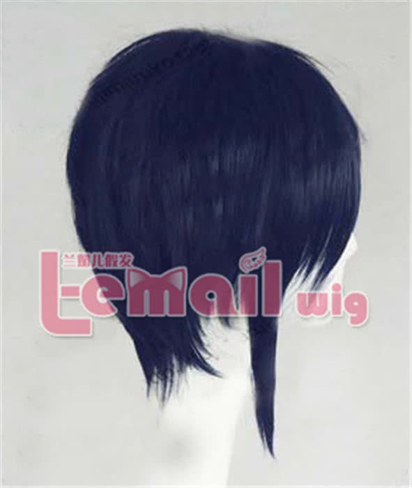 30cm K Munakata Reisi Deep Blue Cosplay Wigs - lemailwigs