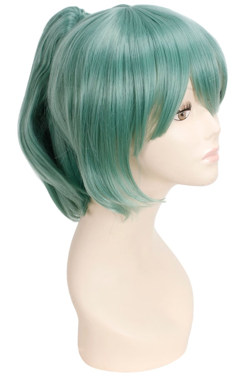 30cm Kantai Collection Yuubari Light Green Cosplay Wigs - lemailwigs