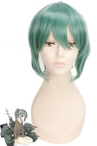 30cm Kantai Collection Yuubari Light Green Cosplay Wigs - lemailwigs