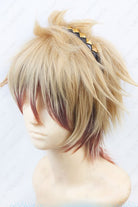 30cm Short AMNESIA TOMA Brown Fade Dark Red Cosplay Wigs - lemailwigs