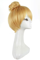 30cm Short Blonde Fairy Tinker Bell Cosplay Wigs JF362 - lemailwigs
