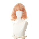 30cm Short Fashion Hair Wigs Light Orange Bob Trendy Wigs For Women - lemailwigs