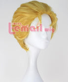30cm Short JoJo's Bizarre Adventure Kira Yoshikage Gloden Cospaly Wigs - lemailwigs