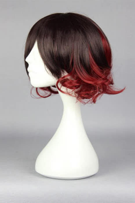 30cm Short Kantai Collection Mutsuki Mixed Colour Cosplay Wigs - lemailwigs