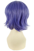 30cm Short Purple Rosario to Vampire Mizore Shirayuki Cosplay Wigs - lemailwigs