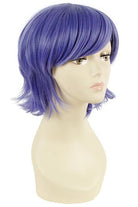 30cm Short Purple Rosario to Vampire Mizore Shirayuki Cosplay Wigs - lemailwigs