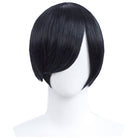 30cm Short Straight Black Men General Anime Cosplay Wigs - lemailwigs