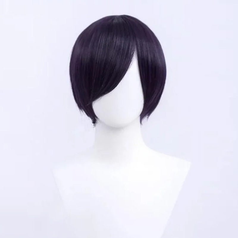 30cm Short Straight Light Blue General Anime Cosplay Wigs - lemailwigs