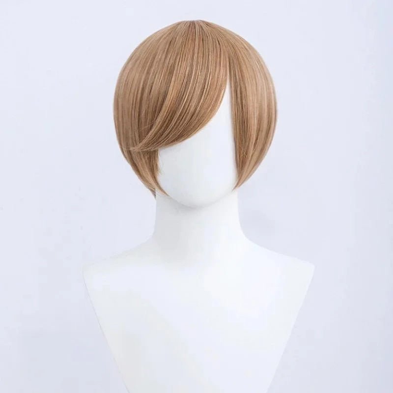 30cm Short Straight Light Blue General Anime Cosplay Wigs - lemailwigs