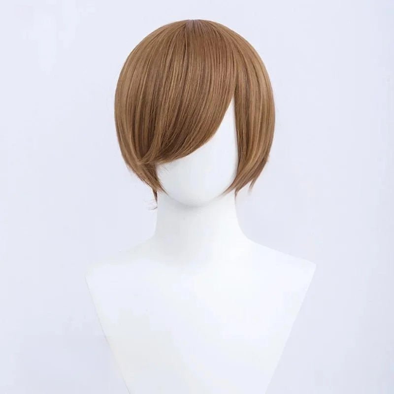 30cm Short Straight Light Blue General Anime Cosplay Wigs - lemailwigs
