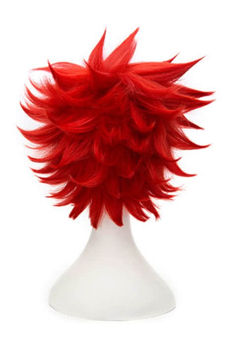 30cm Short Touken Ranbu Online Aizenkunitoshi Red Cosplay Wig - lemailwigs
